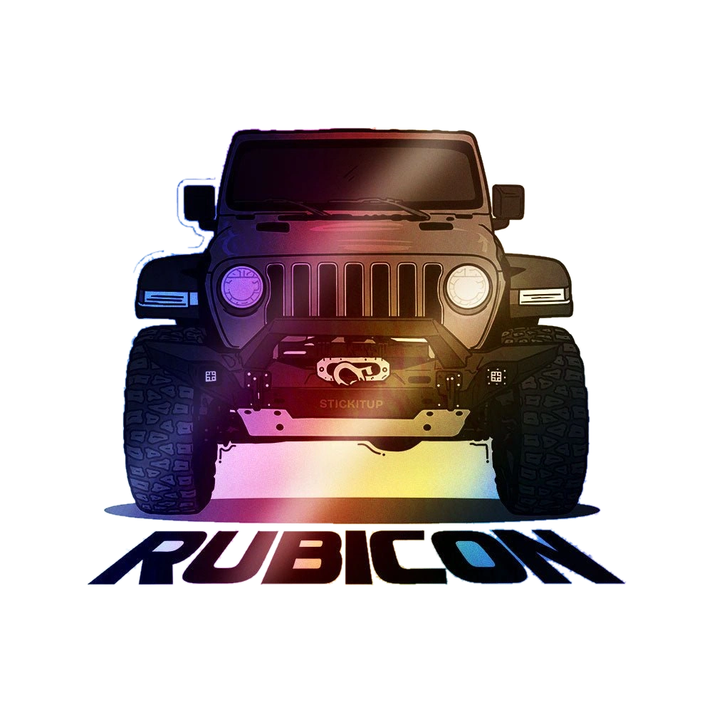 Offroad Suv Style Holographic Stickers